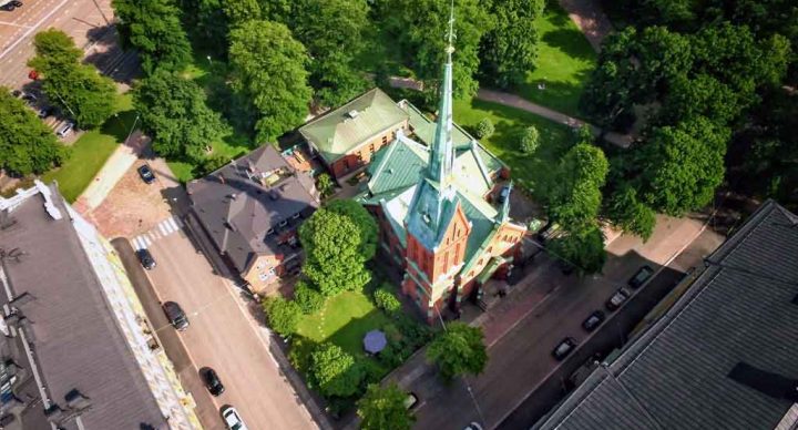 Deutsche Kirche in Helsinki, Finnland