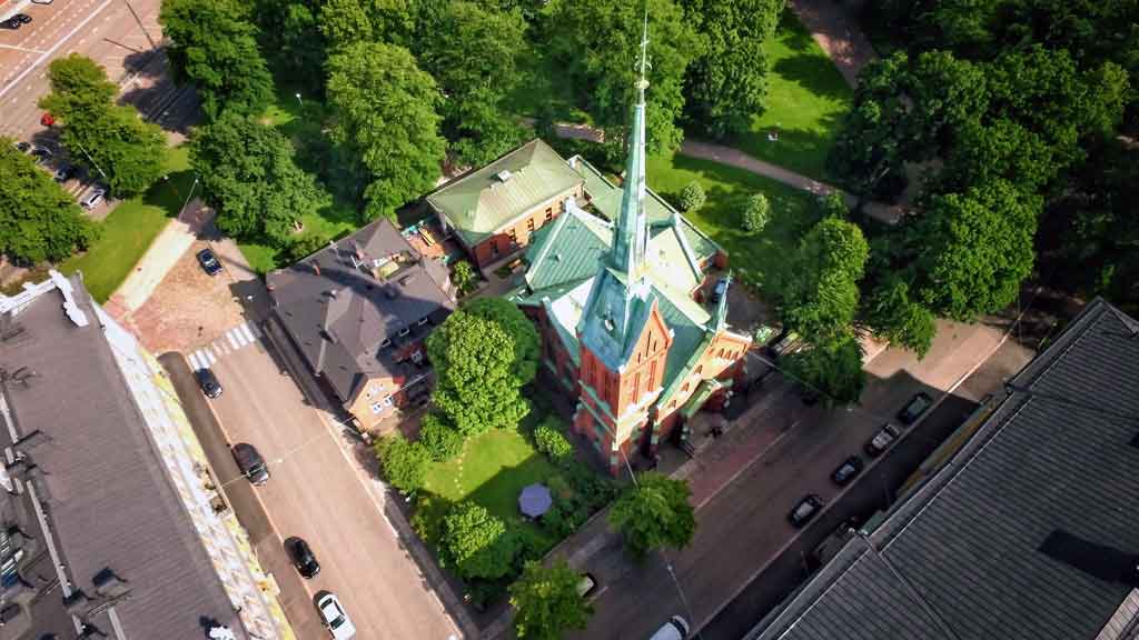 Deutsche Kirche in Helsinki, Finnland