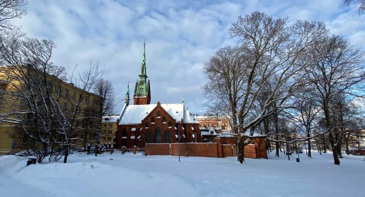 Deutsche Kirche in Helsinki, Finnland