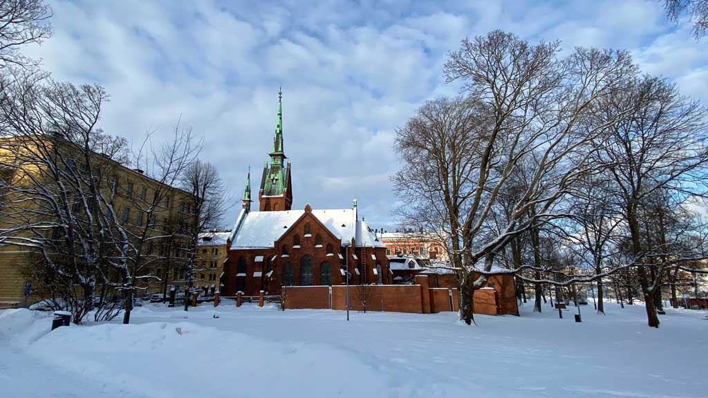 Deutsche Kirche in Helsinki, Finnland