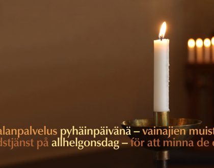 Pyhäinpäivänä Saksalaisessa kirkossa, 5.11.2022