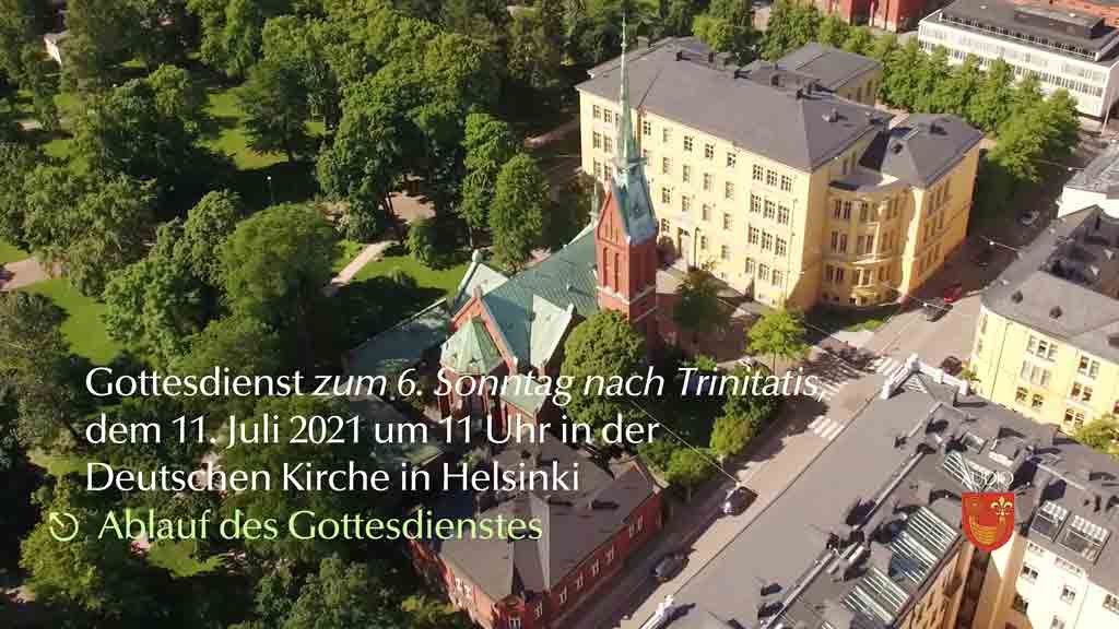 Gottesdienstordnung und Liedblatt am 11. Juli 2021 um 11 Uhr (PDF)