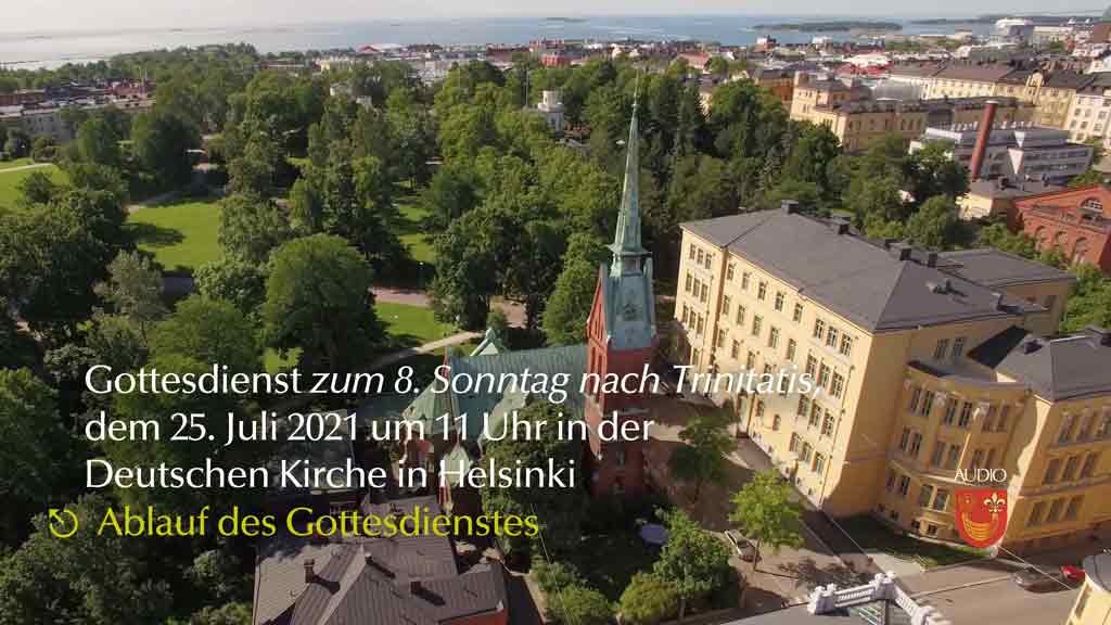 Gottesdienstordnung und Liedblatt am 25. Juli 2021 um 11 Uhr (PDF)