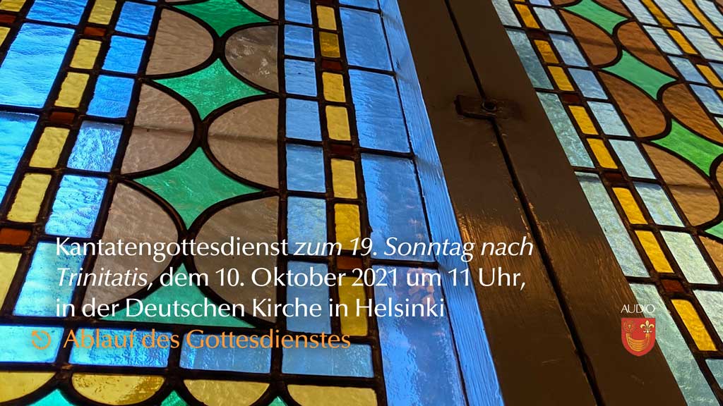 Gottesdienstordnung und Liedblatt am 10. Oktober 2021 um 11 Uhr (PDF)