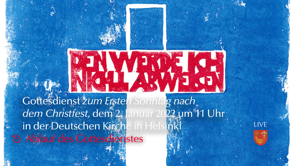 Gottesdienstordnung und Liedblatt am 2. Januar 2021 um 11 Uhr (PDF)