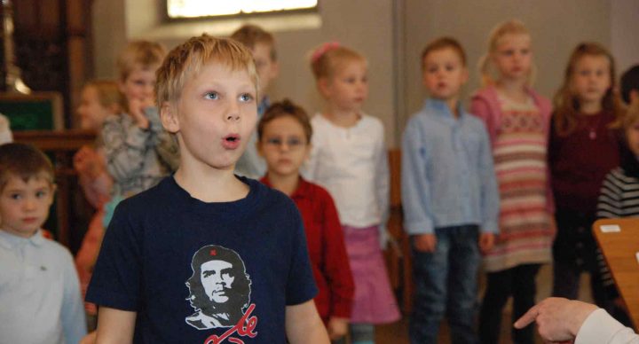 Kinderchor in der Deutschen Gemeinde in Finnland