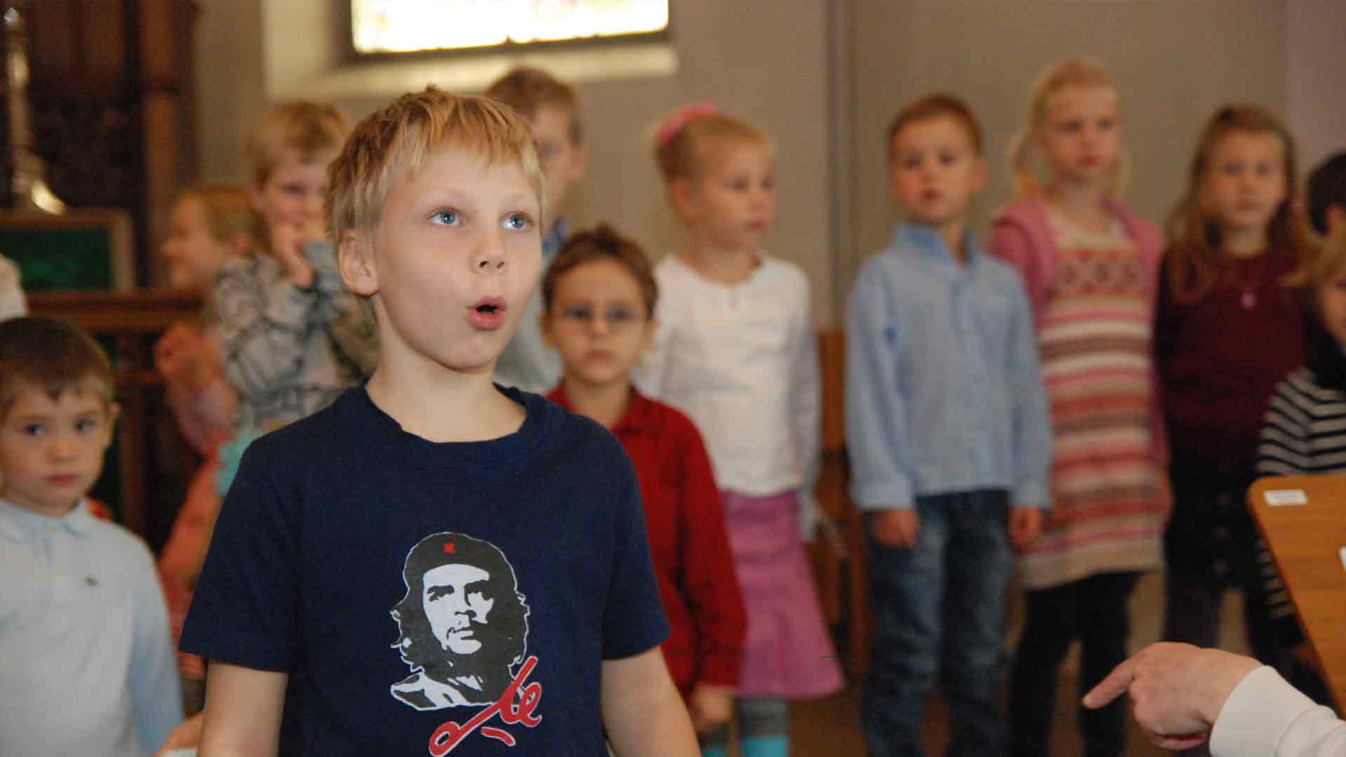 Kinderchor in der Deutschen Gemeinde in Finnland
