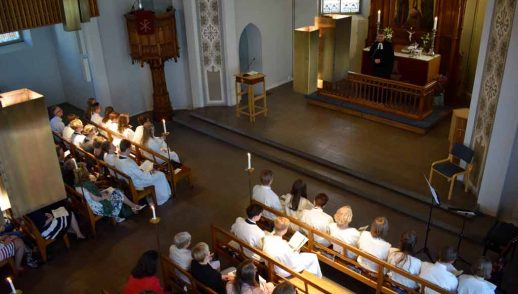 Predigt zur Konfirmation am Pfingstsonntag, dem 4. Juni 2017  in der Deutschen Kirche in Helsinki