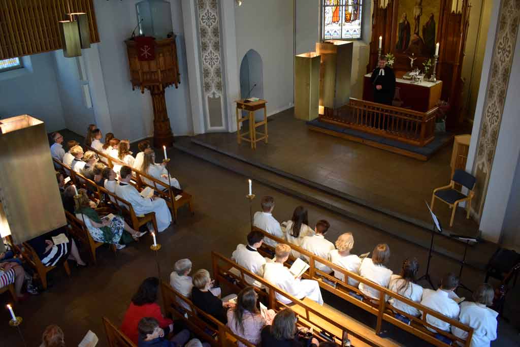 Predigt zur Konfirmation am Pfingstsonntag, dem 4. Juni 2017  in der Deutschen Kirche in Helsinki