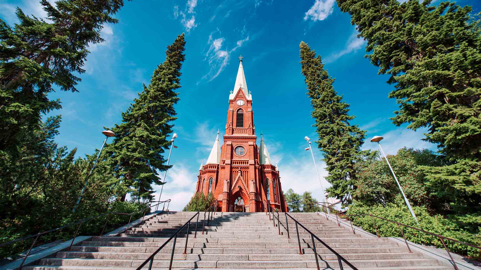 Kathedrale in Mikkeli, Finnland