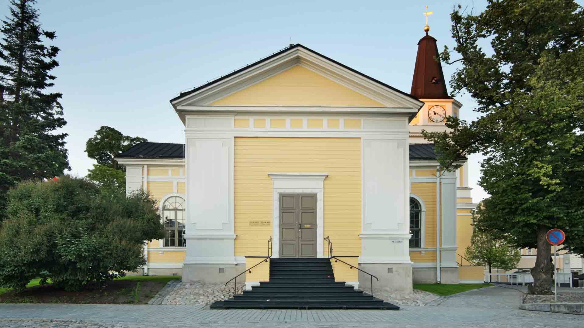 Vanha kirkko in Tampere, Finnland