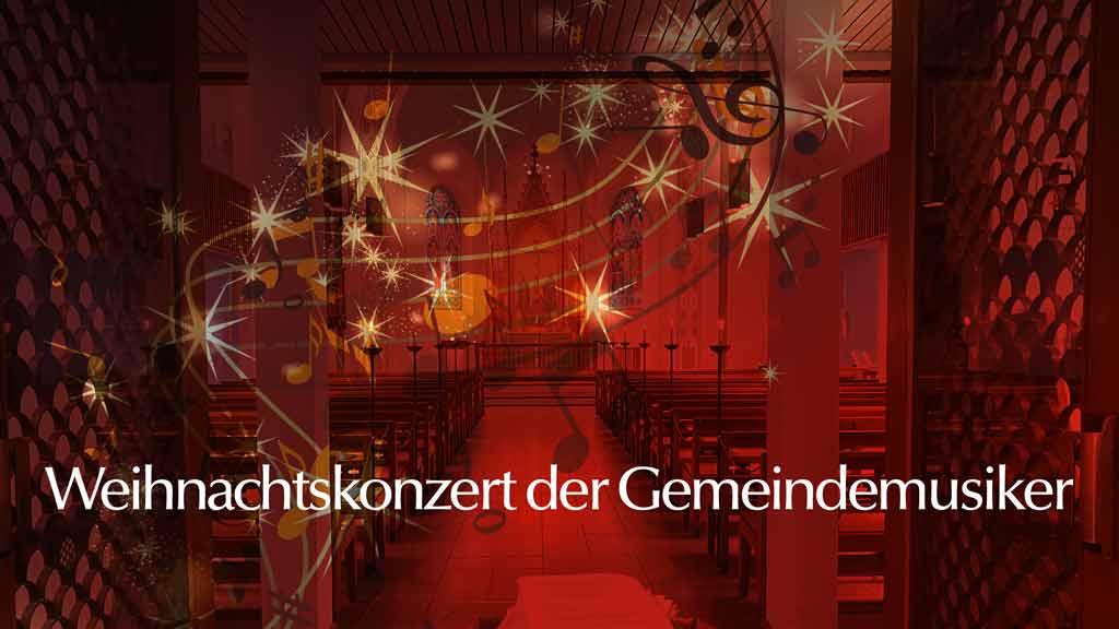 Weihnachtskonzert der Gemeindemusiker am 14. Dezember um 19 Uhr in der Deutschen Kirche