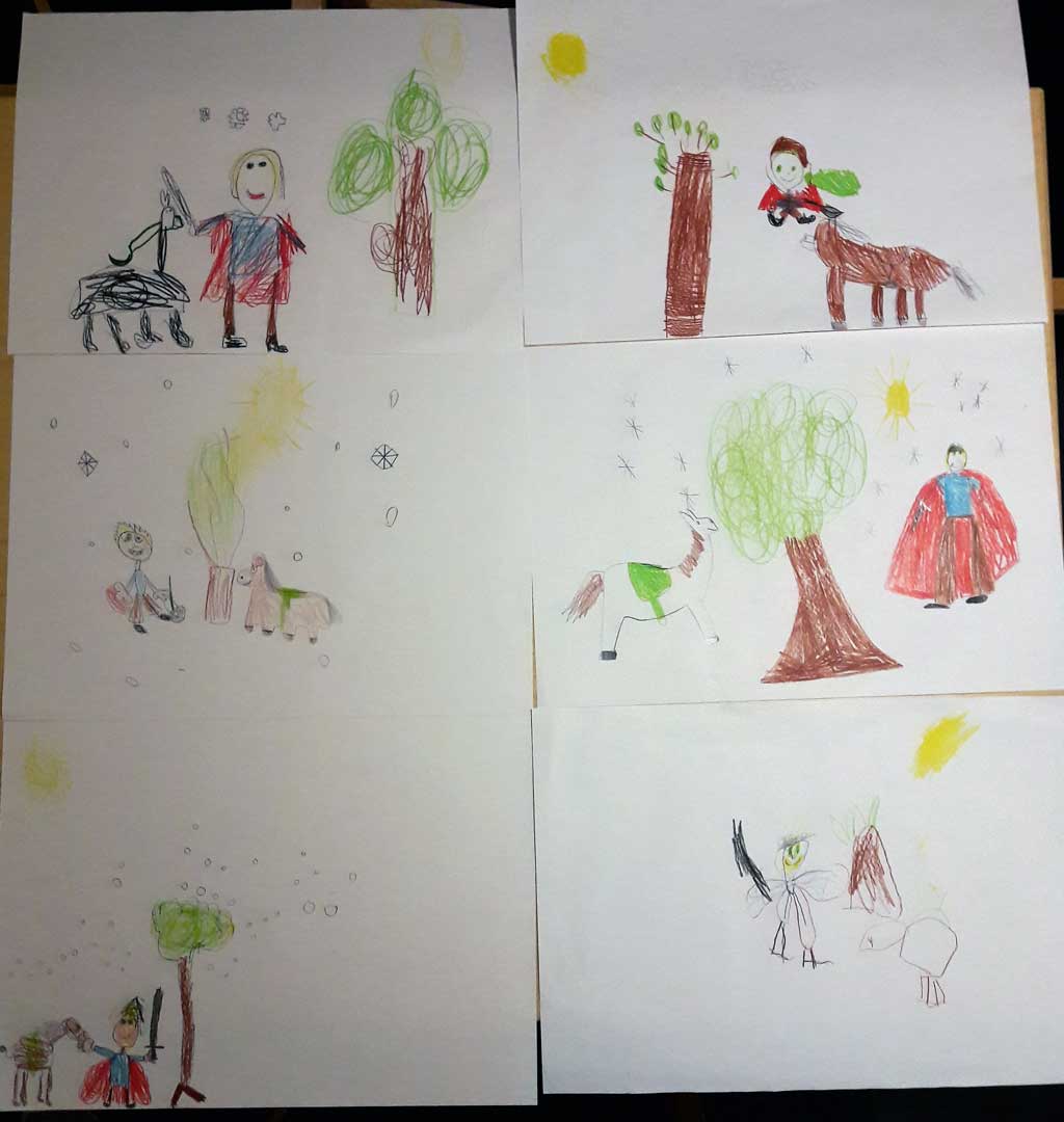 Zum Laternenfest des Kindergartens in Helsinki am 5. November 2021