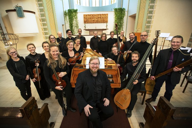 Konzert mit Musik aus der Dübensammlung am 25.7.2022 in der Deutschen Kirche in Helsinki