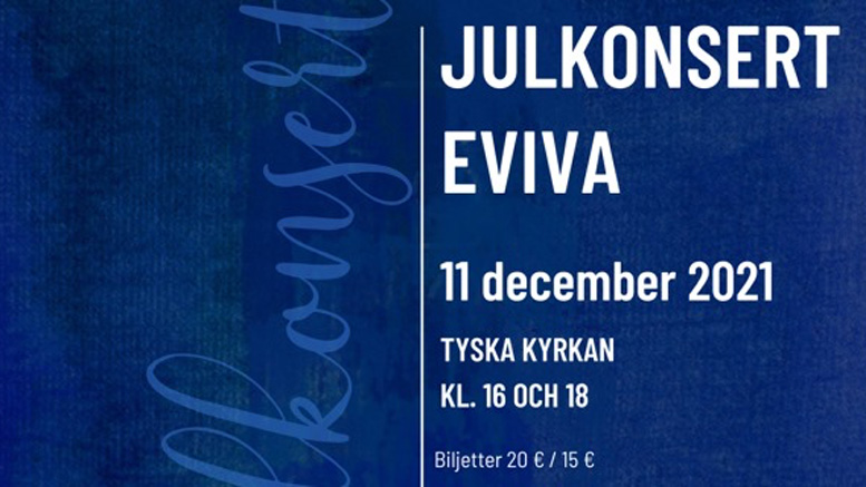 Julkonsert Eviva 11.12.2021
