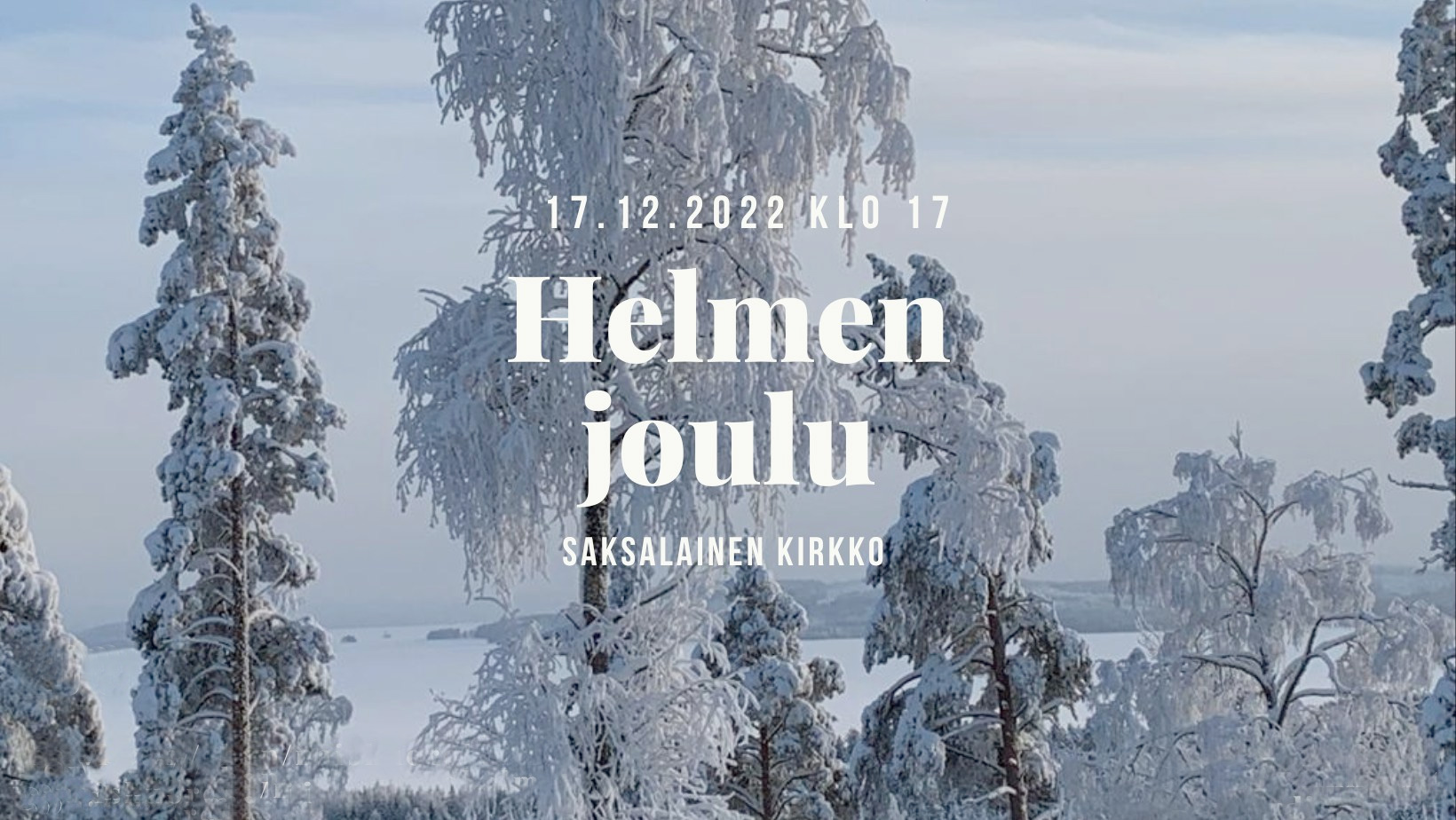 Frauenchor Helmi: mit 'Helmen joulu' am Samstag, dem 17. Dezember um 17 Uhr in der Deutschen Kirche in Helsinki